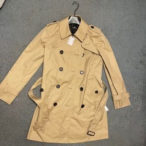 Coach Beige Trench Coat Size Small. With Tags Never Worn. Dust bag included.